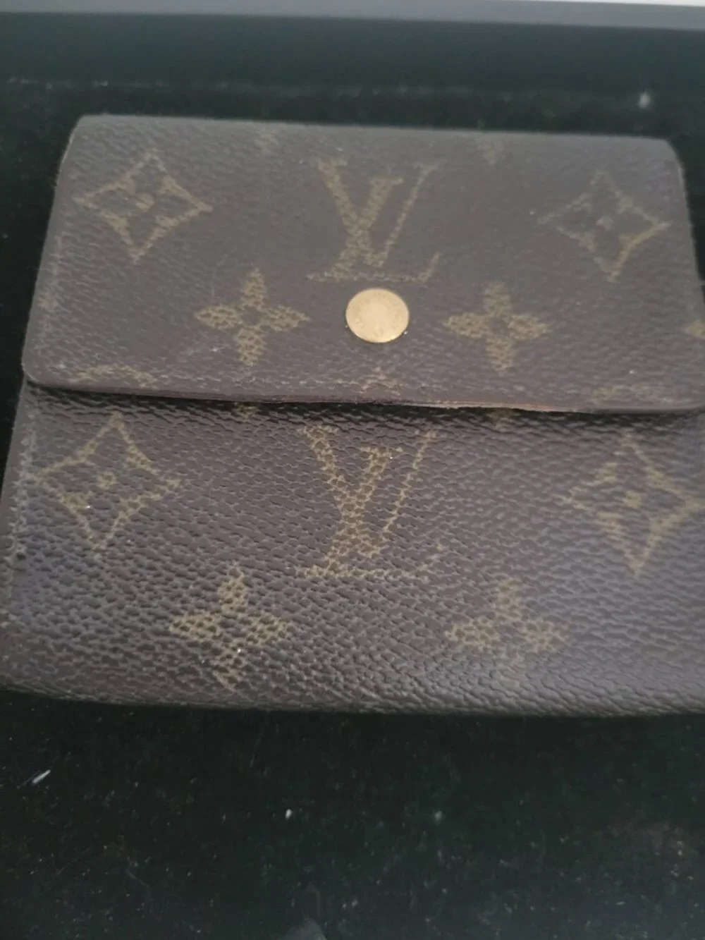 Louis Vuitton Much Loved Brown BiFold Men's Logo Wallet